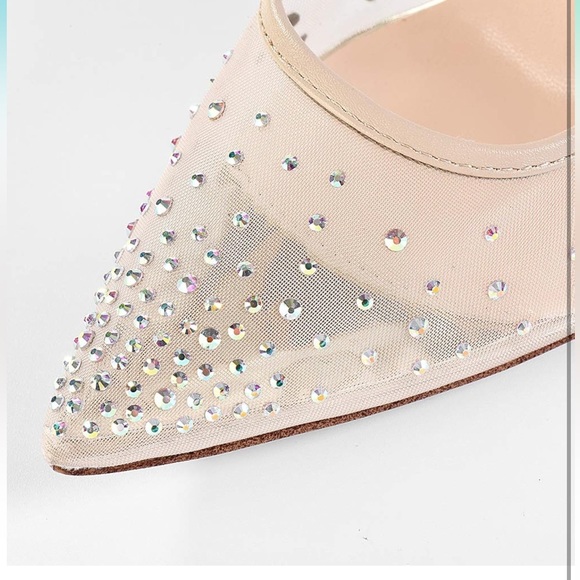 Miluoro Rhinestone Heels - Picture 7 of 10
